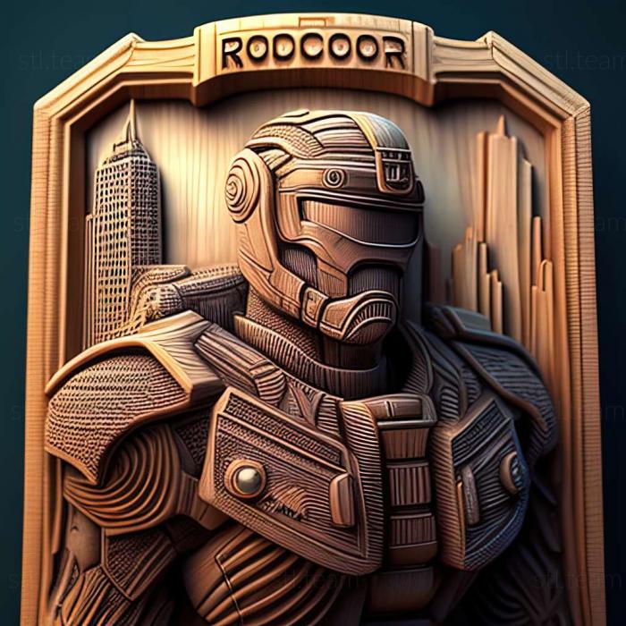 3D model RoboCop Rogue City game (STL)